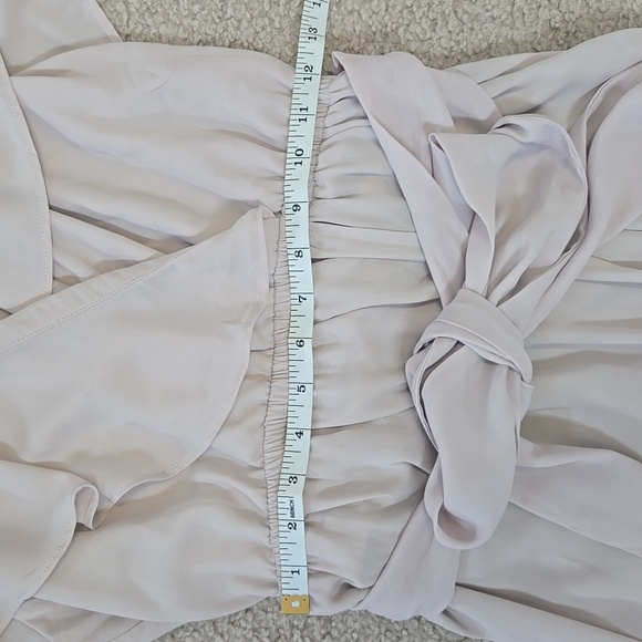 Show Me Your Mumu Audrey Maxi Dress Beige X-Large - Picture 6 of 15